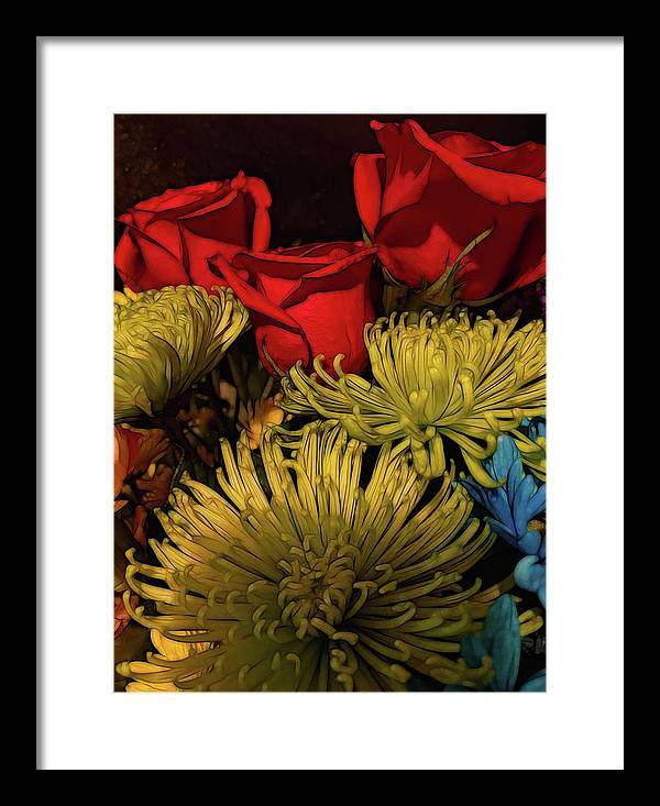 June Flowers 3 - Framed Print