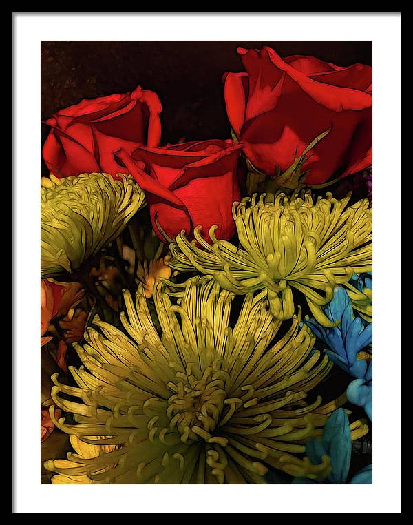 June Flowers 3 - Framed Print