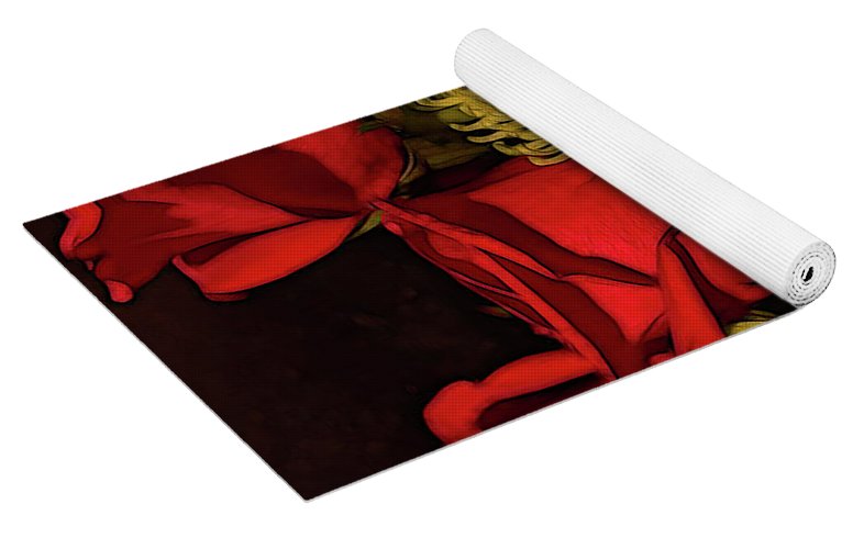 June Flowers 3 - Yoga Mat