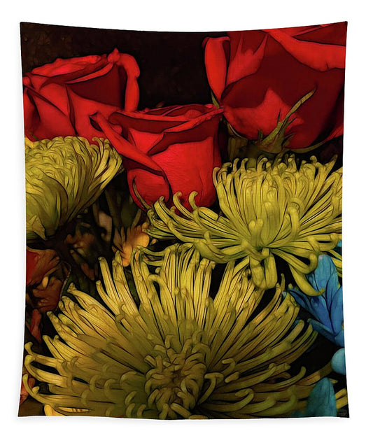 June Flowers 3 - Tapestry