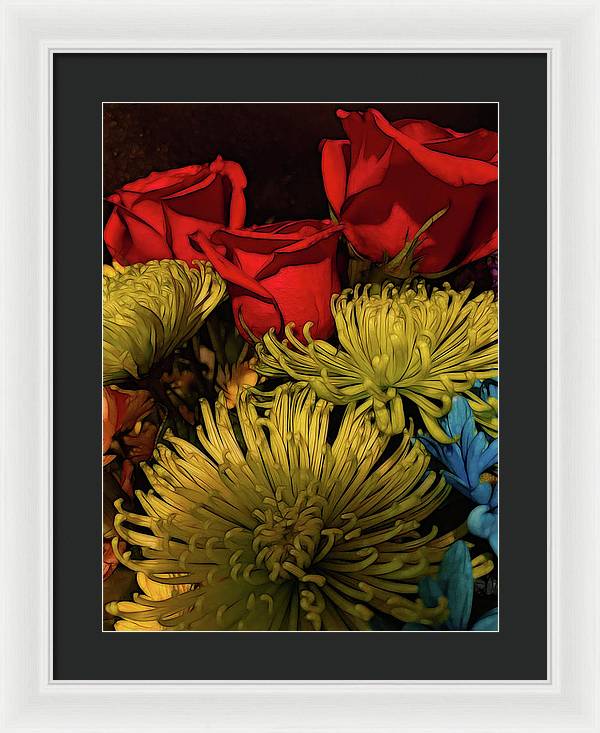 June Flowers 3 - Framed Print