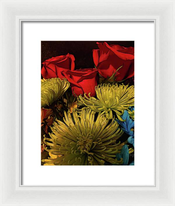 June Flowers 3 - Framed Print