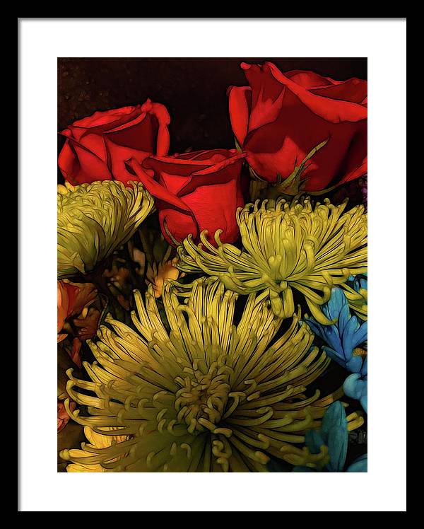 June Flowers 3 - Framed Print