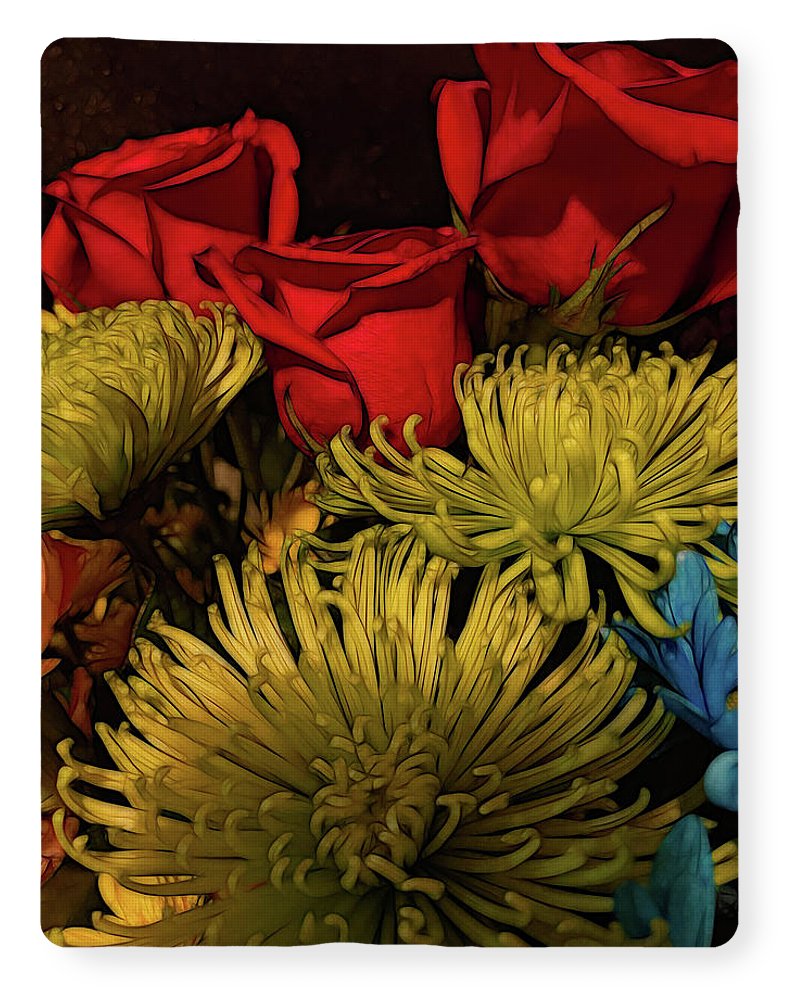 June Flowers 3 - Blanket