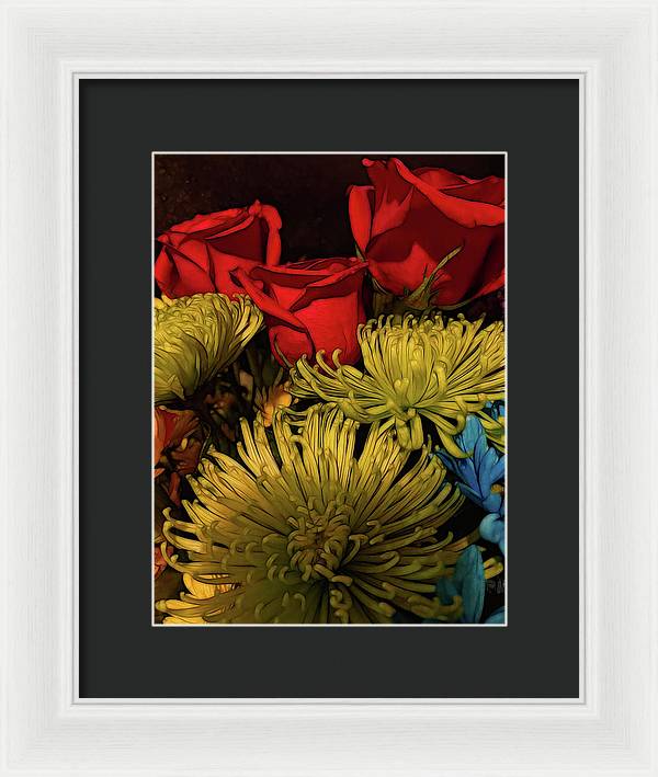 June Flowers 3 - Framed Print