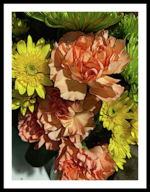 June Flowers 4 - Framed Print