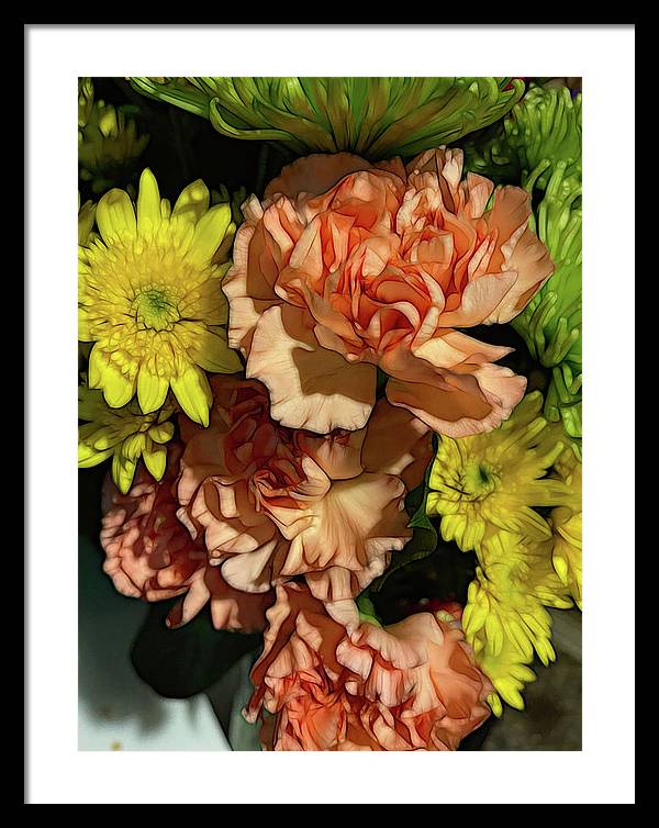 June Flowers 4 - Framed Print