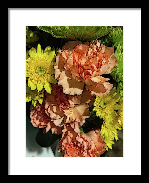 June Flowers 4 - Framed Print