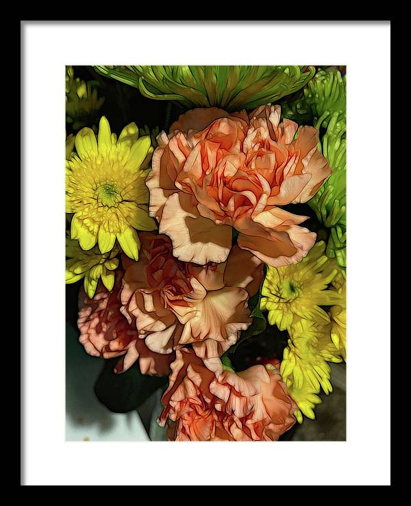 June Flowers 4 - Framed Print