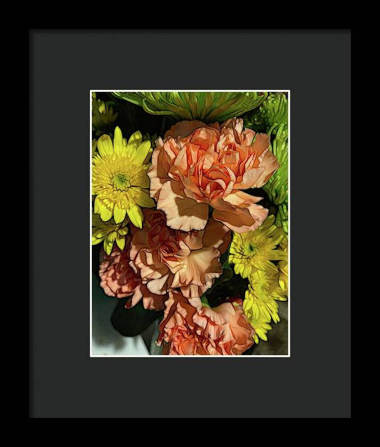 June Flowers 4 - Framed Print