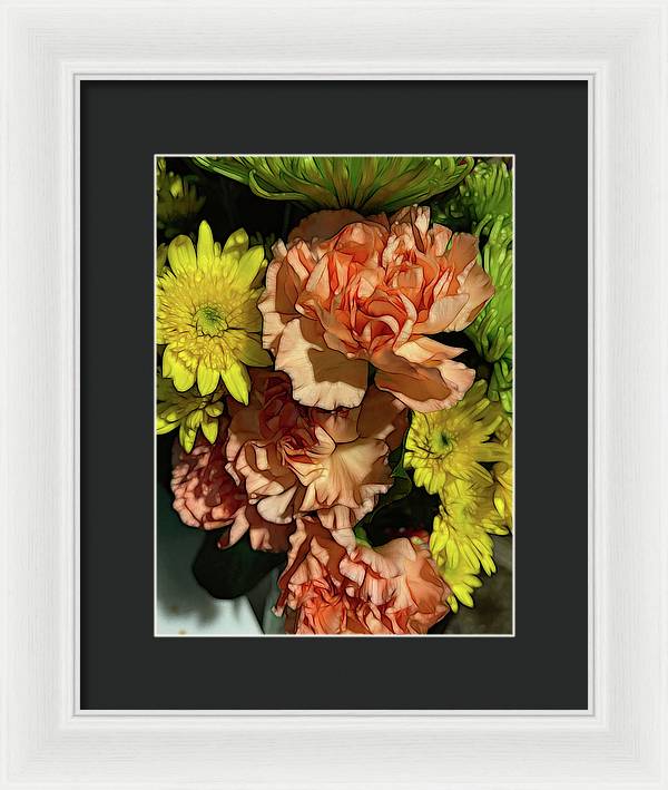 June Flowers 4 - Framed Print