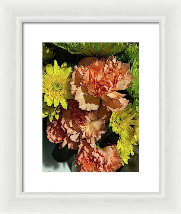 June Flowers 4 - Framed Print