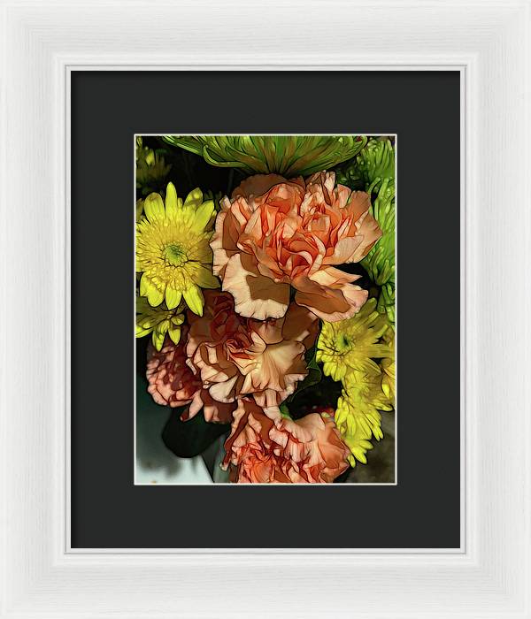 June Flowers 4 - Framed Print