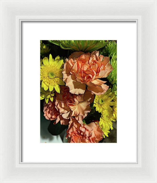 June Flowers 4 - Framed Print