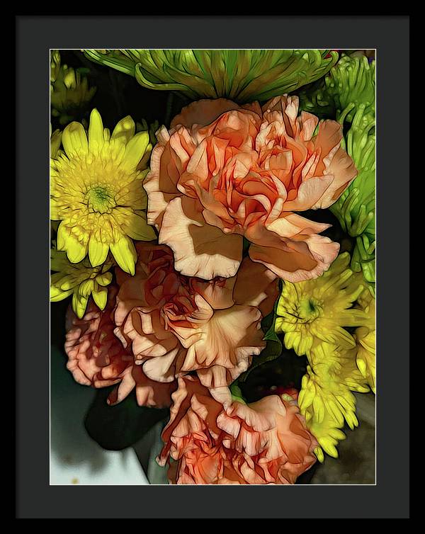June Flowers 4 - Framed Print