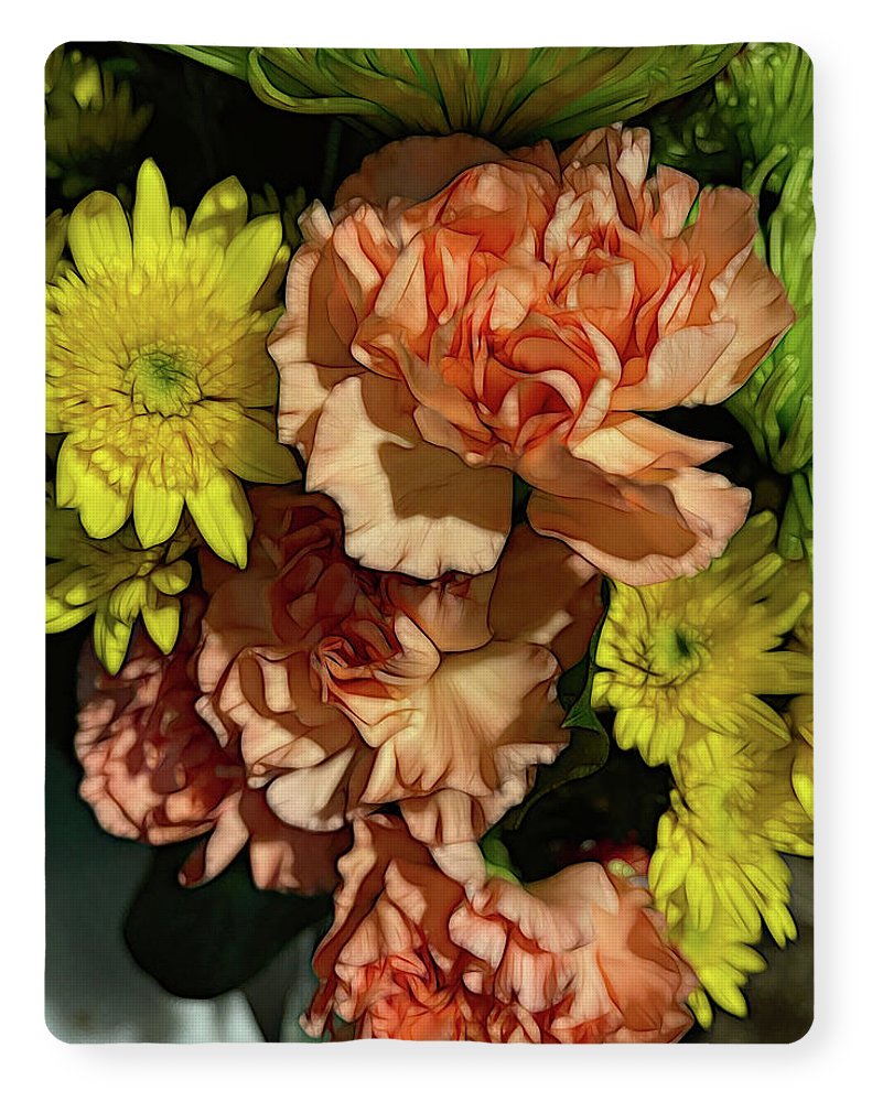 June Flowers 4 - Blanket