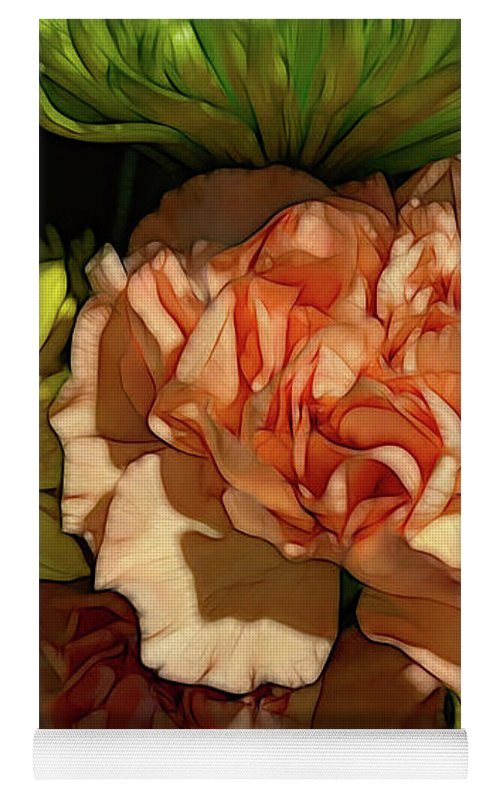June Flowers 4 - Yoga Mat