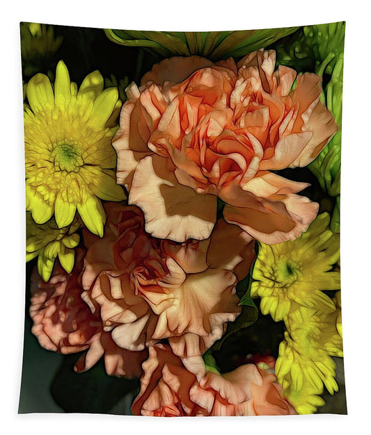 June Flowers 4 - Tapestry