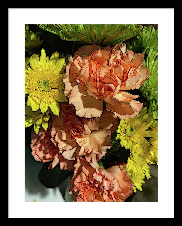 June Flowers 4 - Framed Print