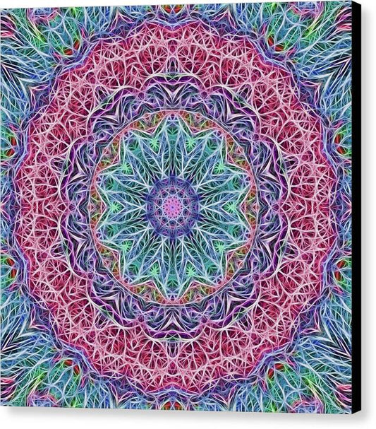 Kaleidoscope 115 - Canvas Print