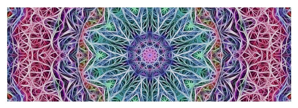Kaleidoscope 115 - Yoga Mat