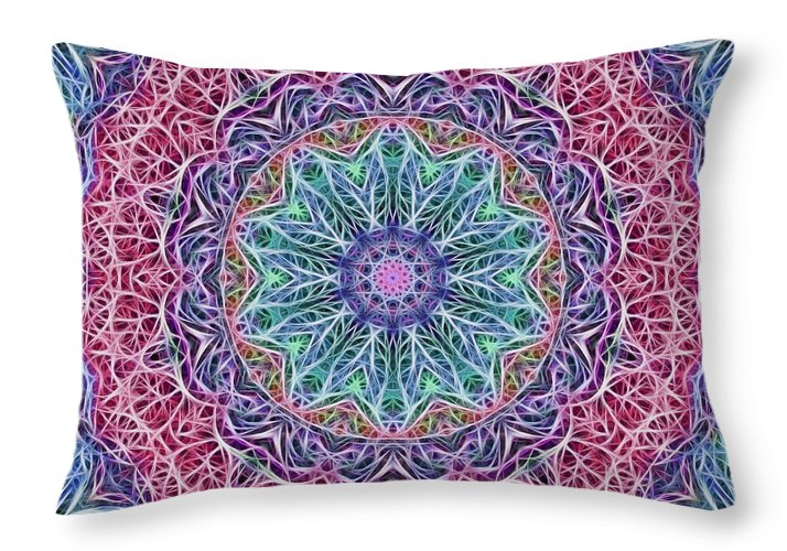 Kaleidoscope 115 - Throw Pillow