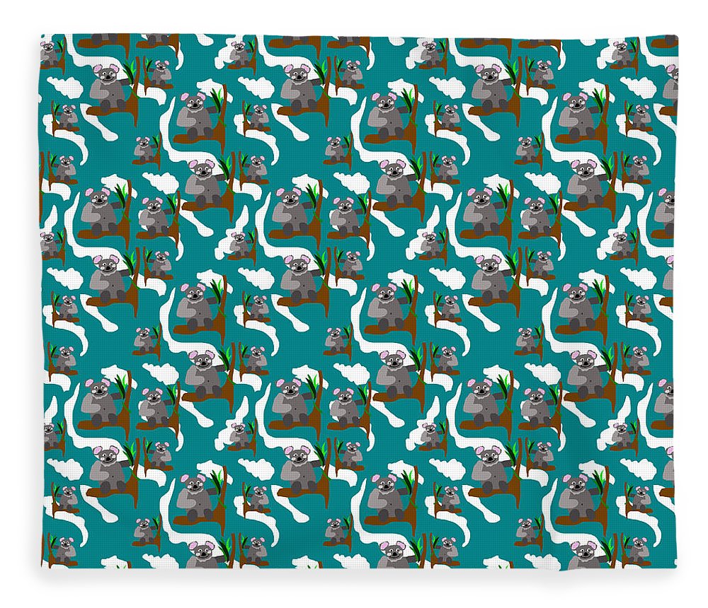 Koala Bears and Clouds - Blanket