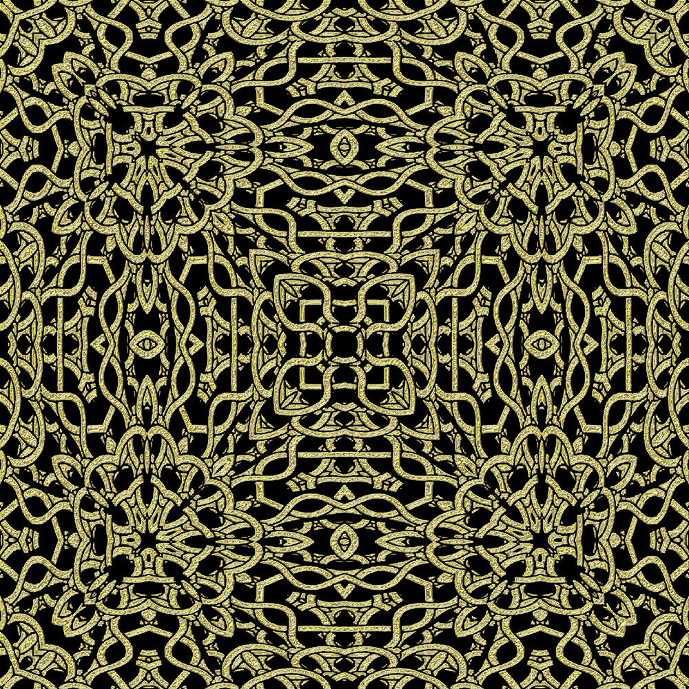 Lacy Gold Abstract Digital Image Download