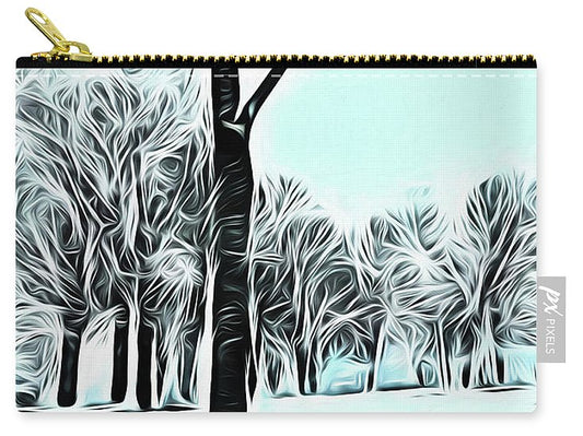 Lake Michigan In Winter - Carry-All Pouch