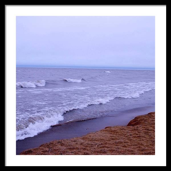 Lake Michigan Waves - Framed Print