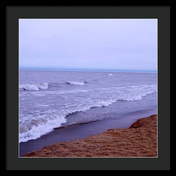 Lake Michigan Waves - Framed Print
