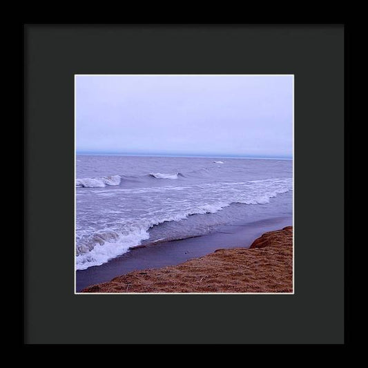 Lake Michigan Waves - Framed Print