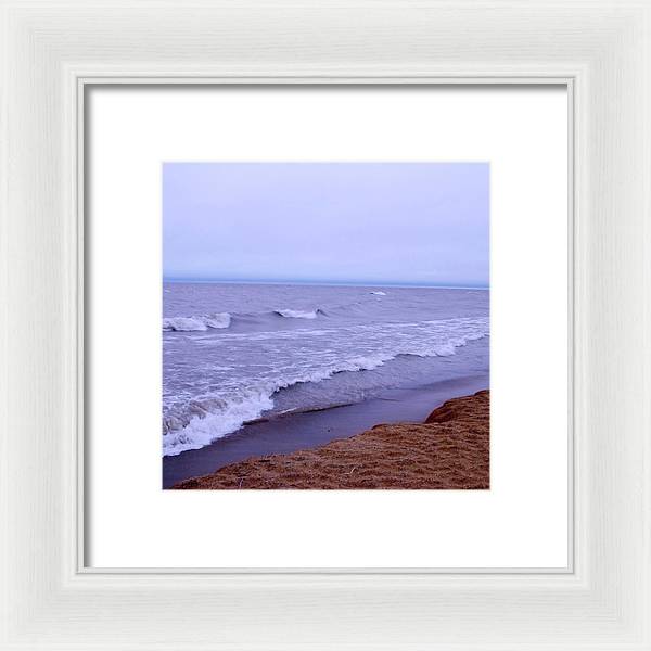 Lake Michigan Waves - Framed Print