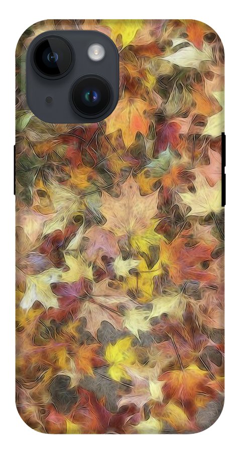 Late Fall Leaves Light - Phone Case