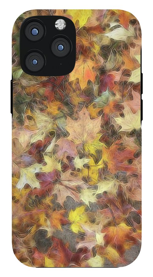 Late Fall Leaves Light - Phone Case