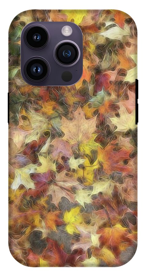 Late Fall Leaves Light - Phone Case