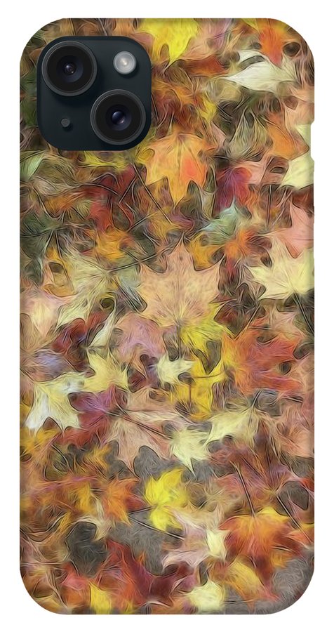 Late Fall Leaves Light - Phone Case