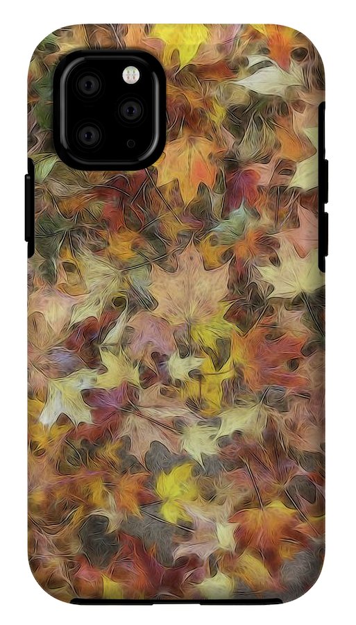 Late Fall Leaves Light - Phone Case