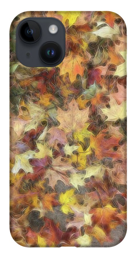Late Fall Leaves Light - Phone Case