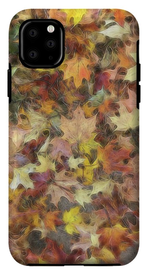 Late Fall Leaves Light - Phone Case