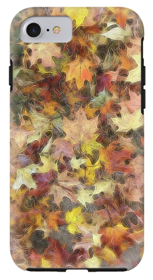 Late Fall Leaves Light - Phone Case