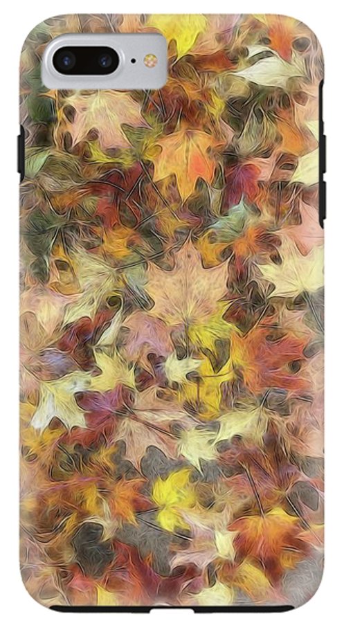 Late Fall Leaves Light - Phone Case