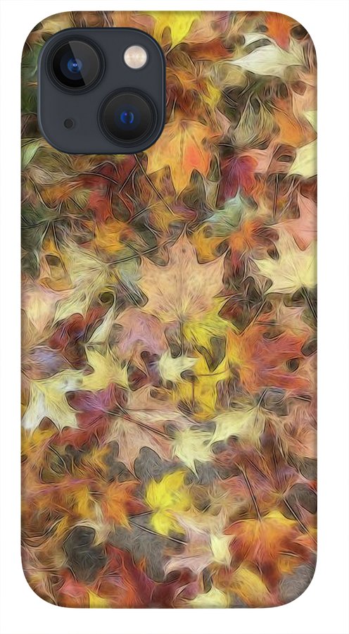 Late Fall Leaves Light - Phone Case