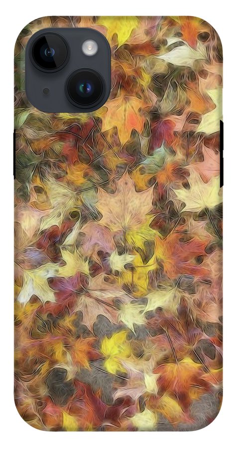 Late Fall Leaves Light - Phone Case