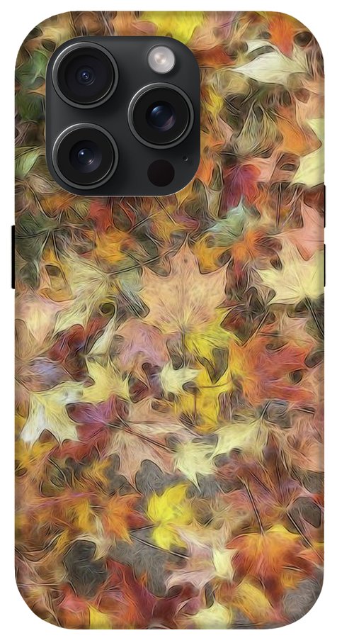 Late Fall Leaves Light - Phone Case
