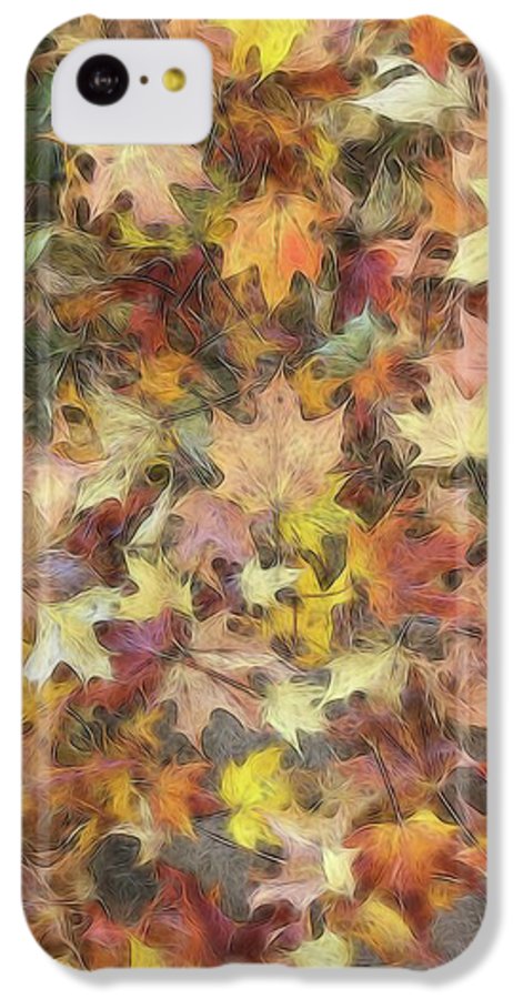 Late Fall Leaves Light - Phone Case