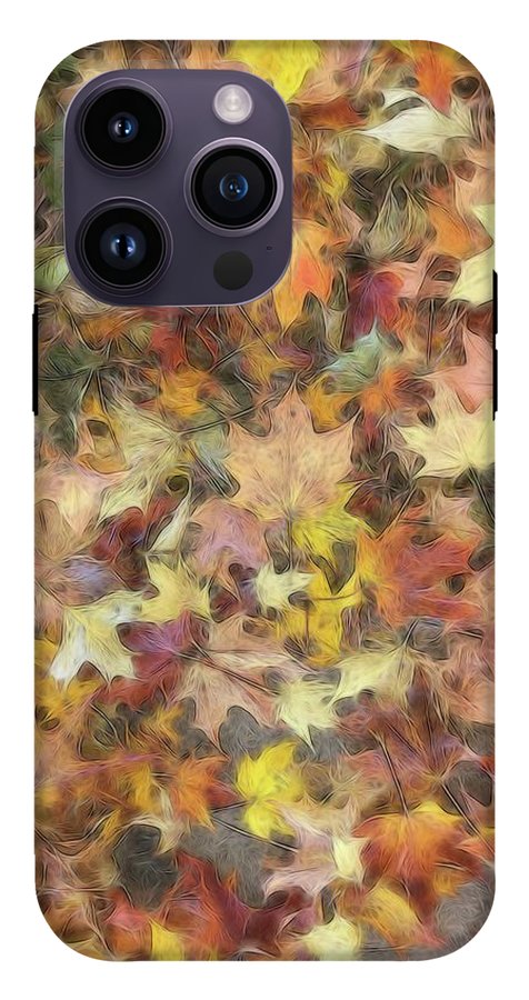 Late Fall Leaves Light - Phone Case