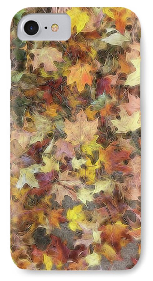 Late Fall Leaves Light - Phone Case