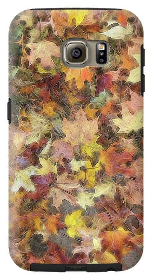 Late Fall Leaves Light - Phone Case