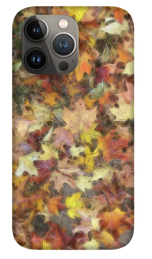 Late Fall Leaves Light - Phone Case